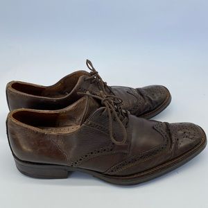 Made in Italy Vintage Men’s brogues. Soft leather